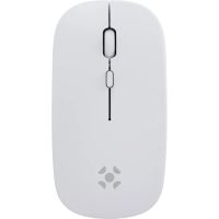 MOUSE SEM FIO RECARREGAVEL 1600DPI MS14 FORTREK BRANCO - Imagem 2