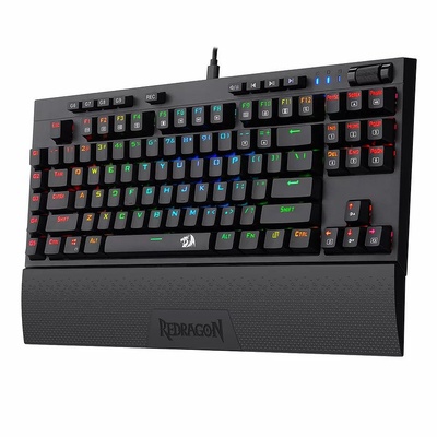 TECLADO GAMER USB RGB REDRAGON MAGIC WAND PRO MECANICO K587 RGB PRETO - Imagem 4