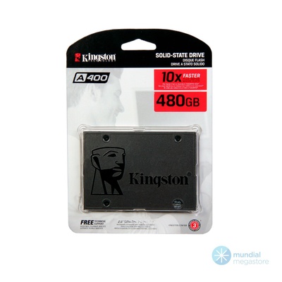 HD SATA SSD 480GB 2.5 KINGSTON SA400S37 - Imagem 4