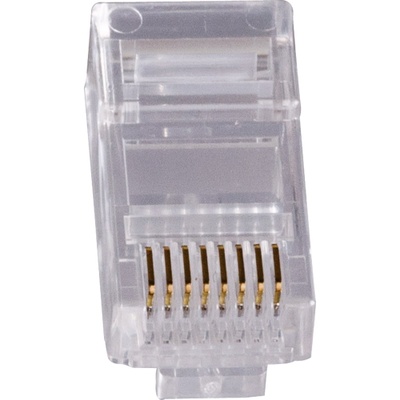 CONECTOR MACHO CAT5E RJ45-201- 100 PEÇAS FORTREK - Imagem 4