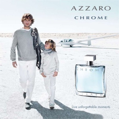 PERFUME AZZARO CHROME MASCULINO EDT 100ML - Imagem 2
