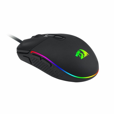 MOUSE USB GAMER REDRAGON INVADER M719 RGB 10000DPI PRETO - Imagem 5