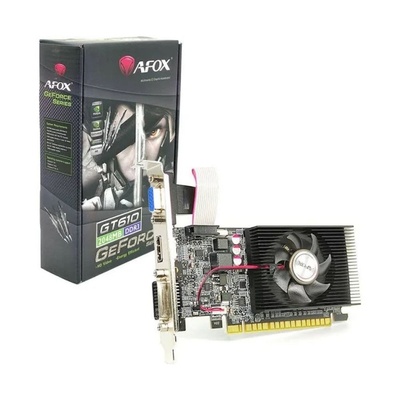 PLACA DE VÍDEO 2GB GT610 AFOX GT610 DDR3 VGA/DVI/HDMI - Imagem 2