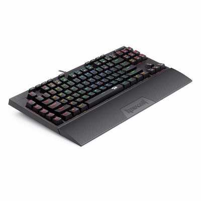 TECLADO GAMER USB RGB REDRAGON MAGIC WAND PRO MECANICO K587 RGB PRETO - Imagem 3
