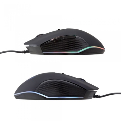 TECLADO E MOUSE+MOUSE PAD GAMER USB LED 0542 BRIGHT - Imagem 5