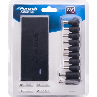 FONTE PARA NOTEBOOK UNIVERSAL UNP290 FORTREK 90W 10 PINOS BIVOLT - Imagem 3