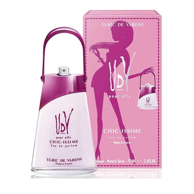 PERFUME ULRIC DE VARENS UDV CHIC-ISSIME FEMININO EDP 75ML - Imagem 2