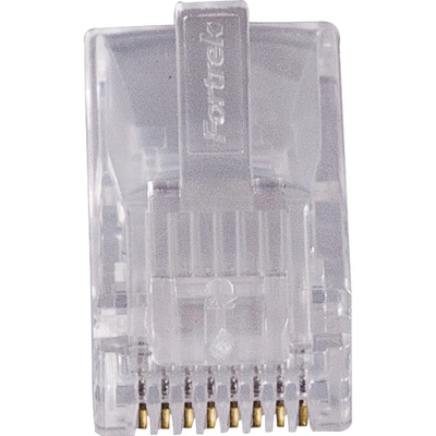 CONECTOR MACHO CAT5E RJ45-201- 100 PEÇAS FORTREK - Imagem 5