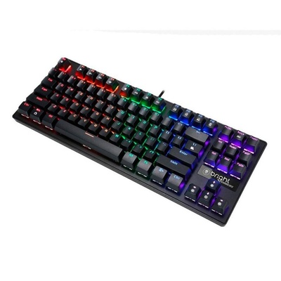 TECLADO GAMER USB MECANICO COMPACT GTC559 BRIGHT PRETO - Imagem 5
