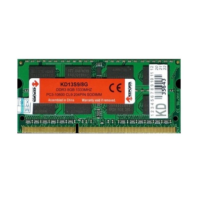 MEMÓRIA NOTEBOOK DDR3S 8GB PC1333 KEEPDATA KD13S9/8 - Imagem 3