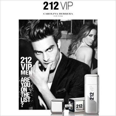 PERFUME CAROLINA HERRERA 212 VIP MEN MASCULINO EDT 100ML - Imagem 2