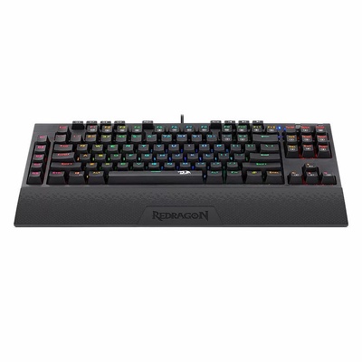 TECLADO GAMER USB RGB REDRAGON MAGIC WAND PRO MECANICO K587 RGB PRETO - Imagem 2