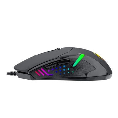 MOUSE USB GAMER REDRAGON M601 CENTROPHORUS 2 RGB 7200DPI PRETO - Imagem 4