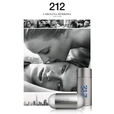 PERFUME CAROLINA HERRERA 212 NYC FEMININO EDT 100ML - Imagem 2