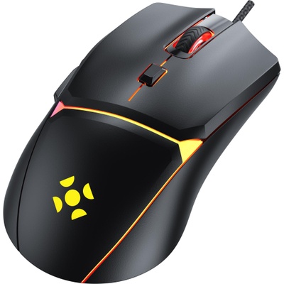 MOUSE USB GAMER CRUSADER RGB 7200DPI PRETO FORTREK - Imagem 3
