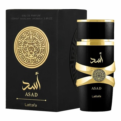 PERFUME LATTAFA ASAD PRETO MASCULINO EDP 100ML ARABE - Imagem 3