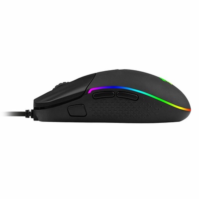 MOUSE USB GAMER REDRAGON INVADER M719 RGB 10000DPI PRETO - Imagem 3