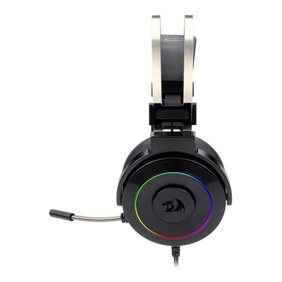 HEADSET COM FIO USB GAMER REDRAGON LAMIA2 H320 RGB GAMING PRETO - Imagem 3