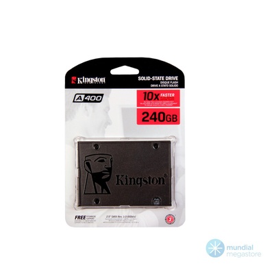 HD SATA SSD 240GB 2.5 KINGSTON SA 400S37 SOLID STATE - Imagem 4