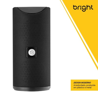 CAIXA DE SOM BLUETOOTH ENTRADA MICRO SD FM C01 BRIGHT - Imagem 2