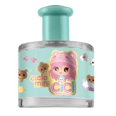 PERFUME INFANTIL CICLO CICI ZOE FEMININO 100ML - Imagem 2