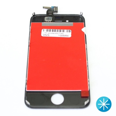 Frontal Completo Celular  Iphone 4G Preto - Imagem 3