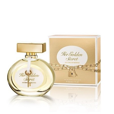 PERFUME ANTONIO BANDERAS HER GOLDEN SECRET  FEMININO EDT 80ML - Imagem 2