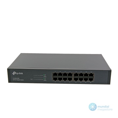 HUB 16 PORTAS 10/100/1000 TP LINK  TL SG1016D - Imagem 3