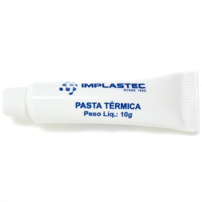 PASTA TERMICA 10G PARA PROCESSADORES  IMPLASTEC - Imagem 2