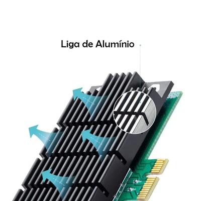 PLACA PCI EXPRESS REDE WIRELESS TP LINK ARCHER T4E AC1200 - Imagem 4