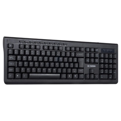 TECLADO USB MULTIMÍDIA MLK101 FK424K PRETO FORTREK - Imagem 2