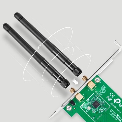 PLACA DE REDE PCI EXPRESS WIRELESS TP LINK TL WN881ND 300MBPS - Imagem 2