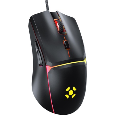 MOUSE USB GAMER CRUSADER RGB 7200DPI PRETO FORTREK - Imagem 4
