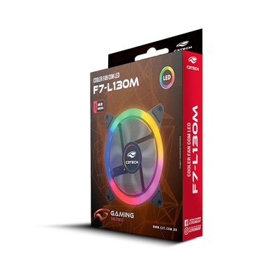 COOLER 12X12 F7-L130 MULTICORES 12CM C3 TECH - Imagem 3