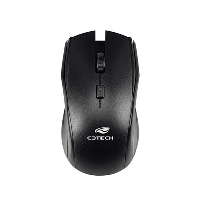 TECLADO E MOUSE SEM FIO C3 TECH K-W60BK PRETO - Imagem 3