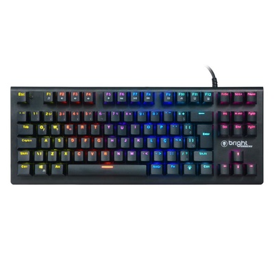 TECLADO GAMER USB MECÂNICO COMPACT II GTC561 RGB 88 TECLAS BRIGHT - Imagem 2
