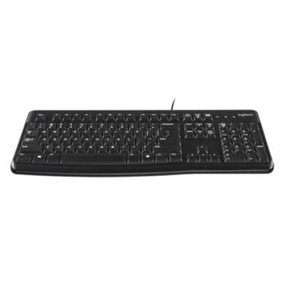 TECLADO USB K120 LOGITECH PRETO PRETO - Imagem 2