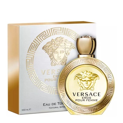 PERFUME VERSACE EROS POUR FEMME FEMININO EDT 100 ML - Imagem 3
