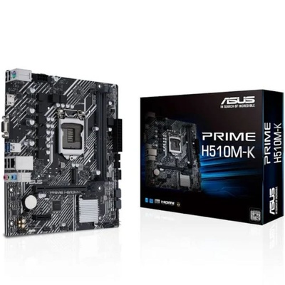 PLACA MÃE 1200 ASUS H510M K PRIME R3.0/M.2/DP/HDMI/VGA/USB 3.2 DDR4 G10 G11 - Imagem 2