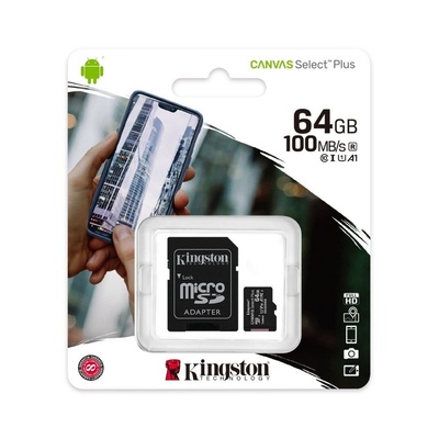 MICRO SD 256GB KINGSTON SDCS2 2X1 100 MBPS - Imagem 2