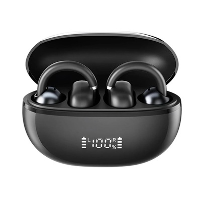 FONE DE OUVIDO AURICULAR BT HAYLOU 0W03 AIRFREE PRETO - Imagem 2