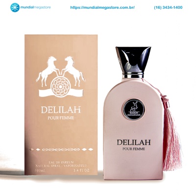 PERFUME MAISON ALHAMBRA DELILAH FEMININO EDP 100ML ARABE - Imagem 3
