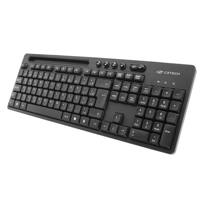 TECLADO SEM FIO C3 TECH KB-W100BK PRETO - Imagem 3