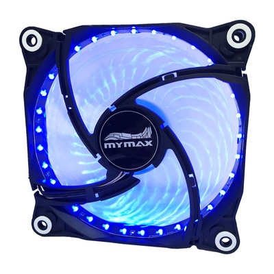 COOLER FAN 12 STORM II PRETO LED AZUL 120MM MYATECH - Imagem 2