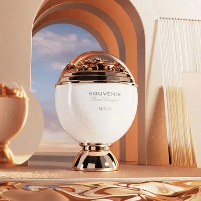 PERFUME AFNAN SOUVENIR FLORAL BOUQUET FEMININO EDP 100ML ARABE - Imagem 3