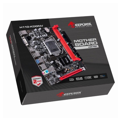 PLACA MÃE 1151 KEEPDATA H110M KDGNVPS M.2/VGA/HDMI DDR4 6/7/8 G - Imagem 3