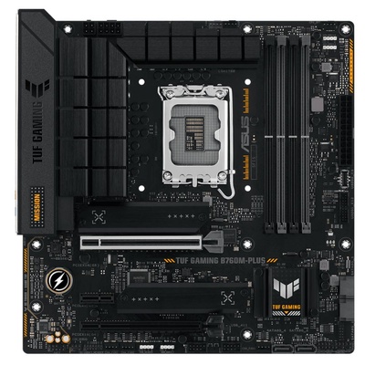 PLACA MÃE 1700 ASUS B760M PLUS TUF GAMING DDR5 /M.2/DP/HDMI/USB 3.2 12G 13G 14G - Imagem 2