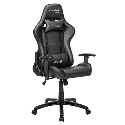CADEIRA GAMER MX5 GIRATORIA MYMAX PRETA - Imagem 2