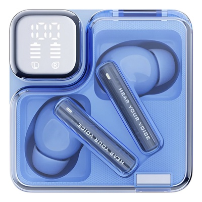 FONE DE OUVIDO AURICULAR BT QCY MELOBUDS NEO BH24QT31A AZUL - Imagem 3