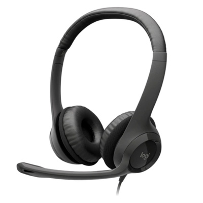 HEADSET COM FIO USB H390 LOGITECH - Imagem 2